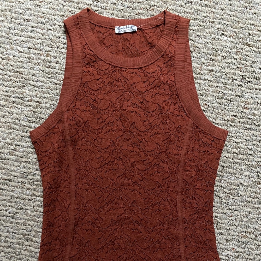 Brand new free people lace tank